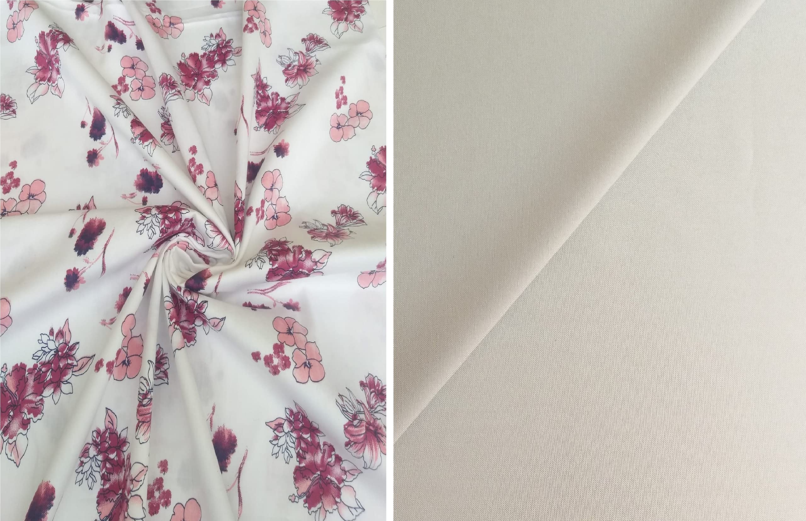 Pri & Su CottLinns Combo of Giza Cotton Printed Shirt 110005 & Trouser Fabric 90010-picture-37