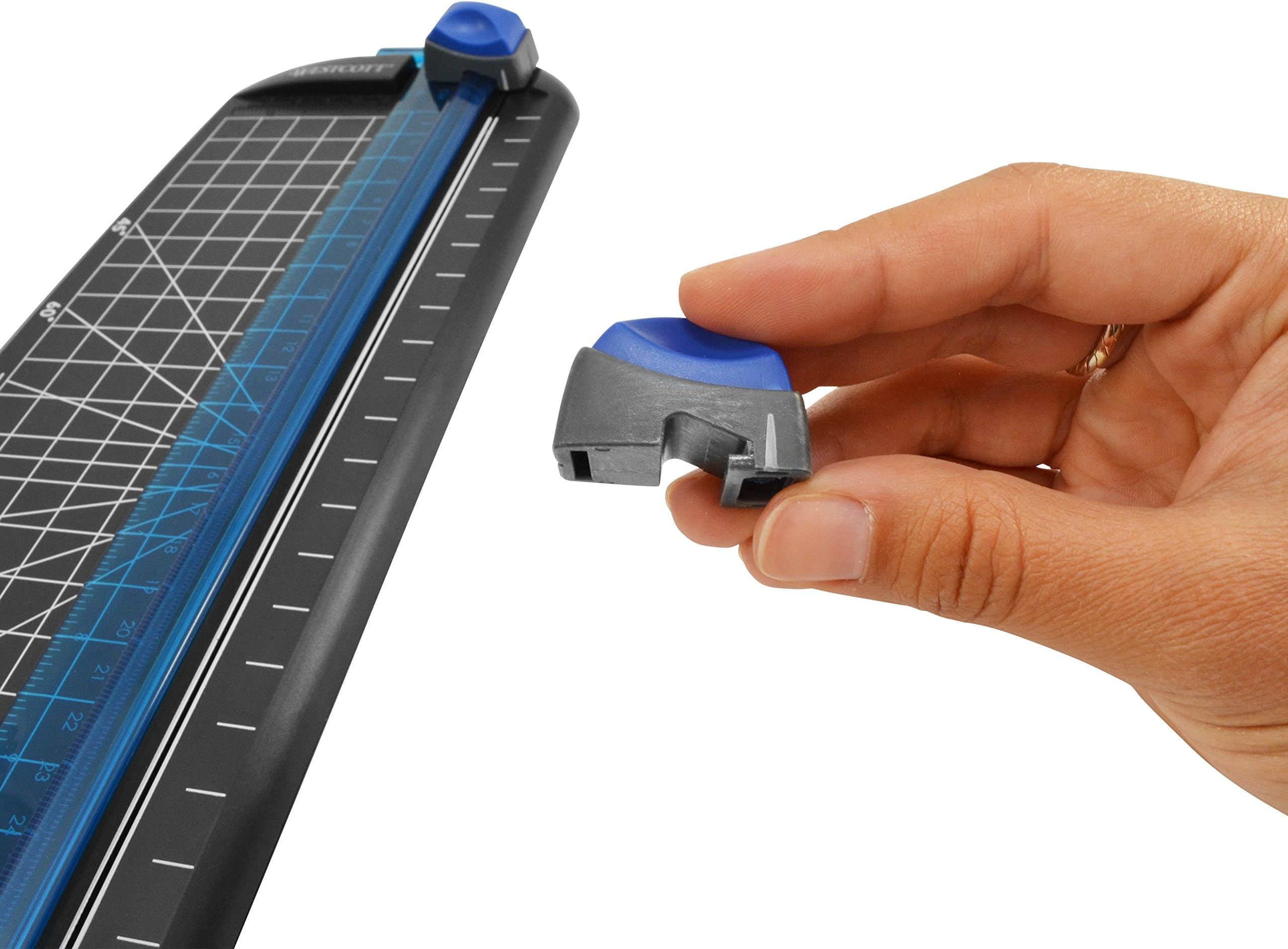 Westcott Paper Trimmer With Titanium Bonded Cut And Score