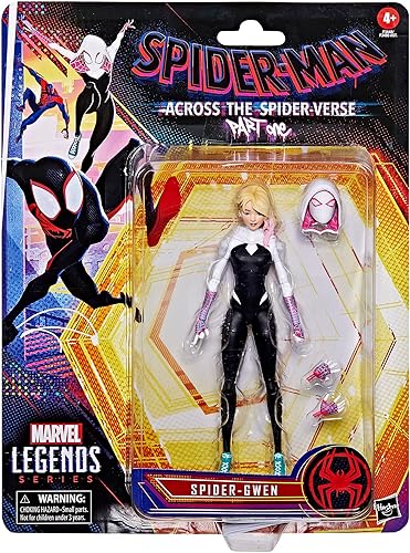 Miniatura 2 de Marvel Legends Series Spider-Man: Across The Spider-Verse Spider-Gwen - Figura de acción de 6 pulgadas, 4 accesorios