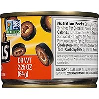 Vista 14 de Pearls Aceitunas negras maduras en rodajas, (1) lata de 2.25 onzas