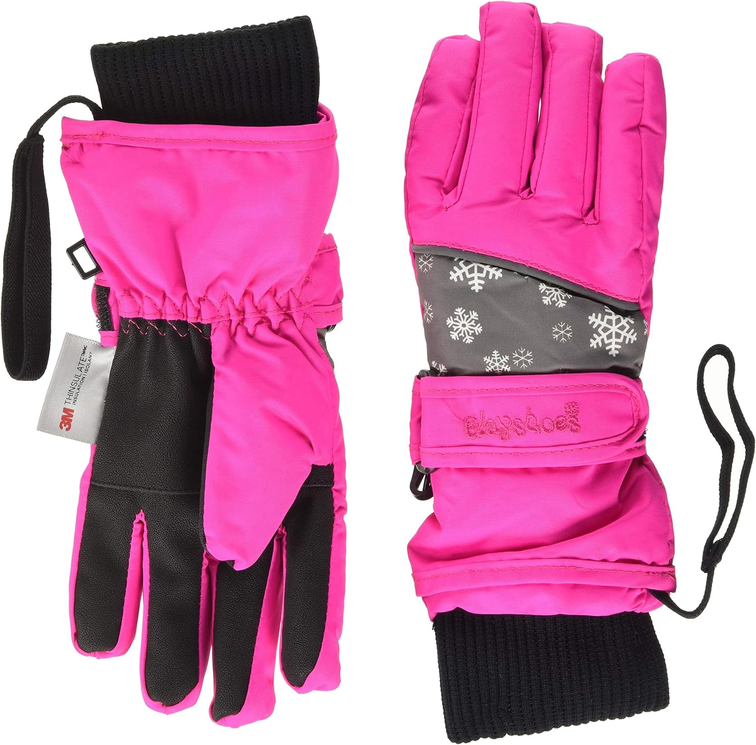Playshoes unisex kids finger snowflake winter gloves