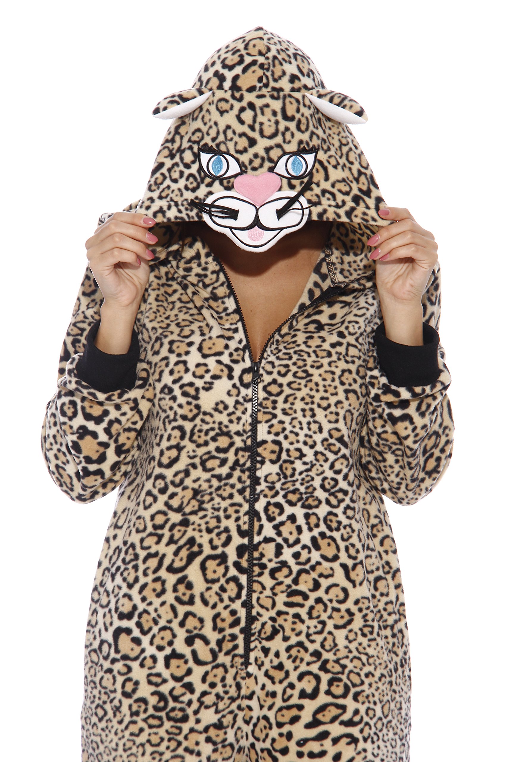 Just Love Adult Animal Onesie Pajamas - Comfortable, Hooded One-Piece Pajama For Men And Women