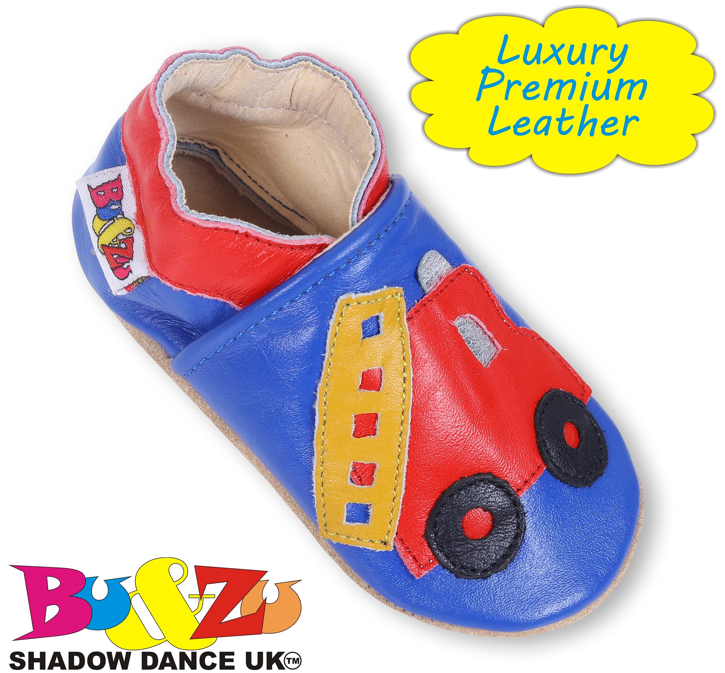 SHADOW DANCE UK Baby Shoes Toddler Shoes with Soft Sole Baby Boy Shoes - Baby Girl Shoes – New Born Leather Kids Winter Booties — view 5