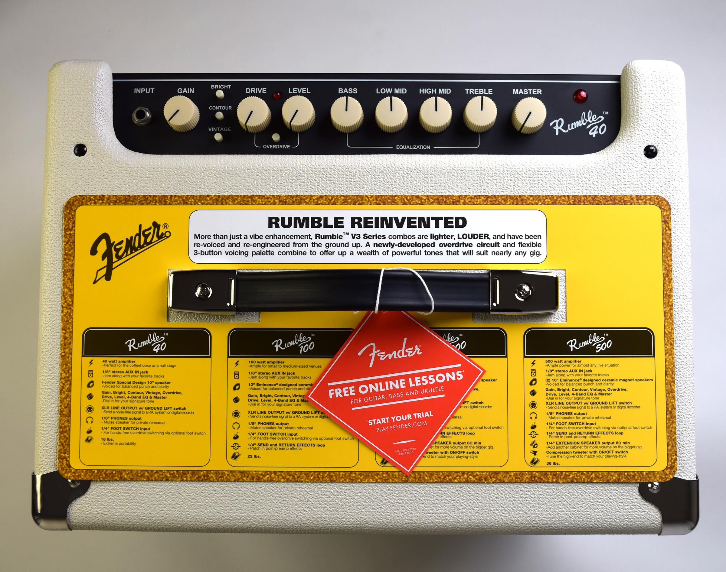 Fender Rumble 40 ベース用アンプ Fender / Rumble Studio 40 フェンダー ベースアンプ : イシバシ