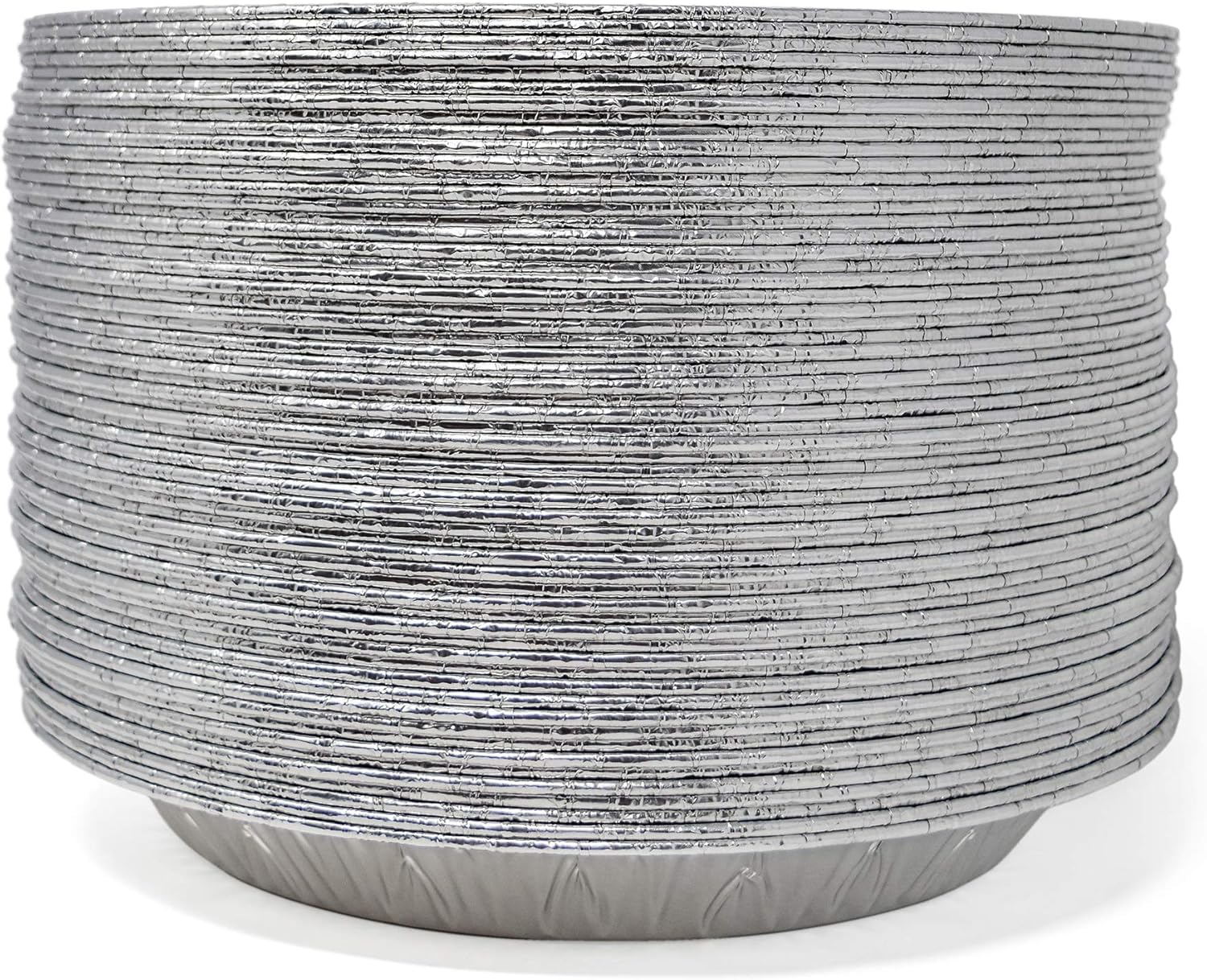 Fig & Leaf (360 Pack) Premium 9-Inch Pie Pans l Disposable Aluminum Foil l Heavy-Duty l Tin Plates for Tart Quiche Pies