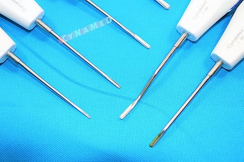 Miniatura 5 de Nuevos elevadores dentales Luxating 8 PC Luxating Root Elevators Instrumentos dentales