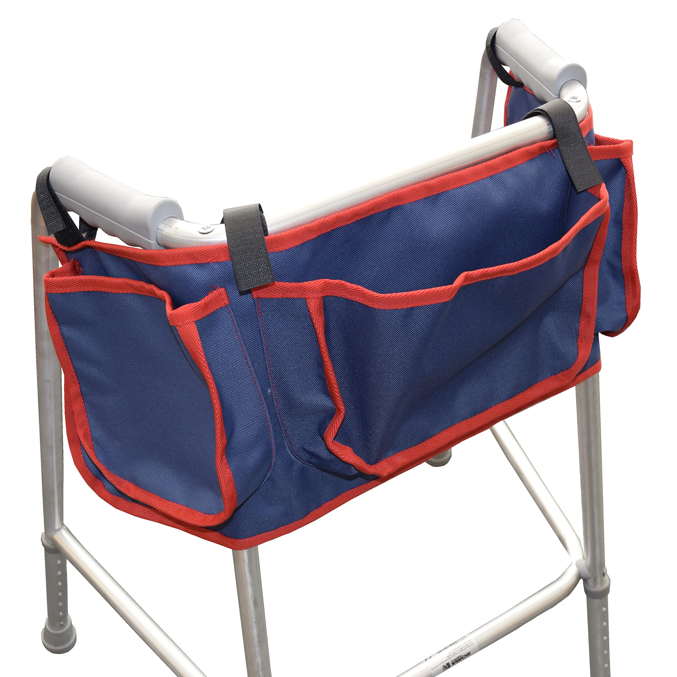 Walking Frame Bag: A Must-Have Accessory for Mobility Walkers and Zimmer Frames with Ample Storage Space and Secure Hook and Loop Straps