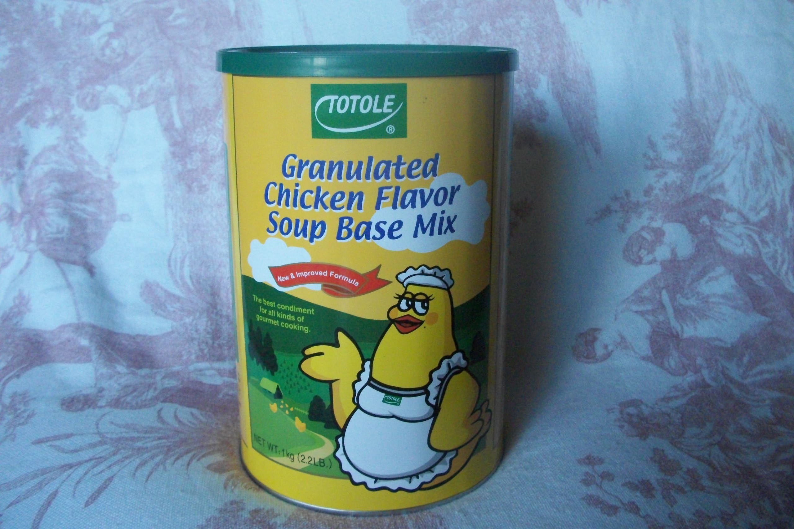 2 TOTLE GRANULATED CHICKEN FLAVOR SOUP BASE MIX 2.2 LB