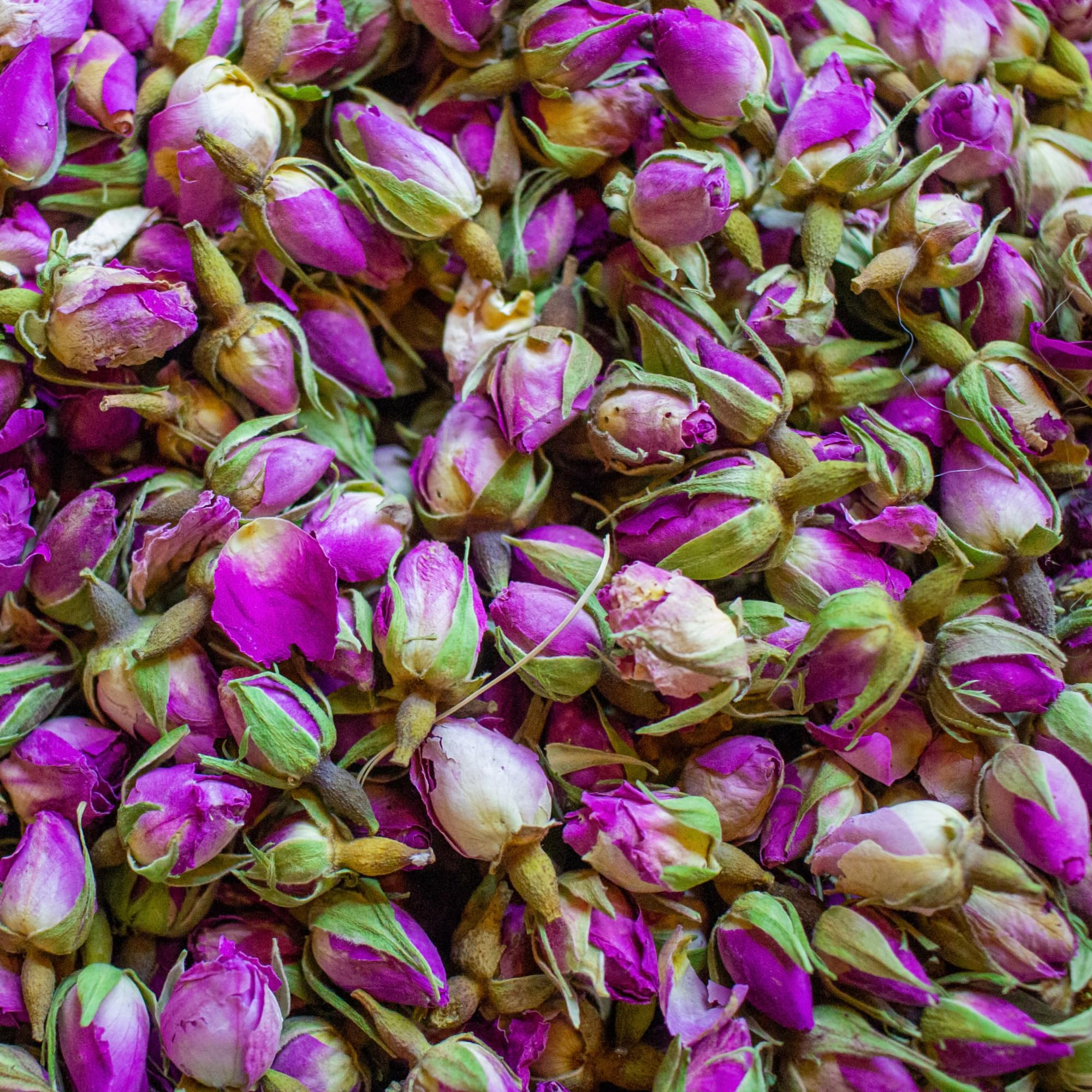 Drink Botanicals Ireland Edible Dried Pink Rose Buds | Non GMO | Natural | Dry Rose For Soap Making & Tea, Cocktail Garnishes Flowers, Decorations, Confetti | 100 Grams