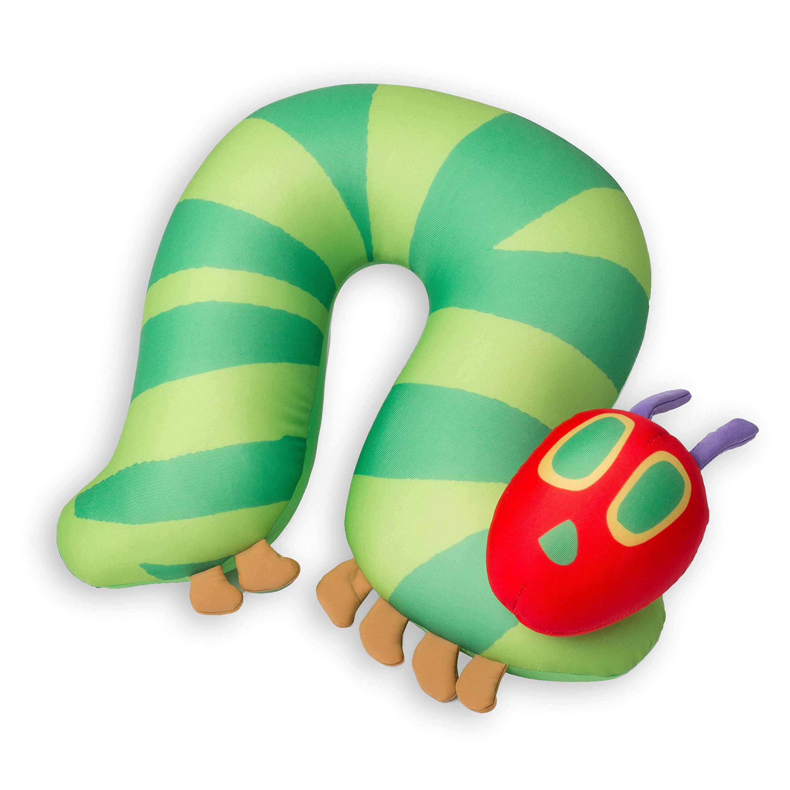 CuddleBug Kinder Reisekissen Raupe Nimmersatt CSUA19 28×28 cm