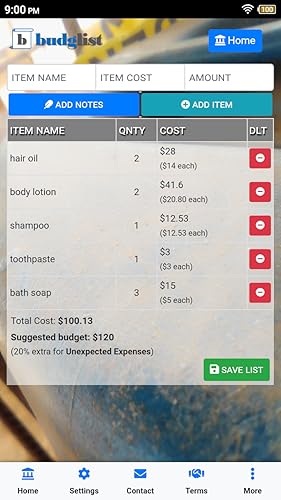 Budglist