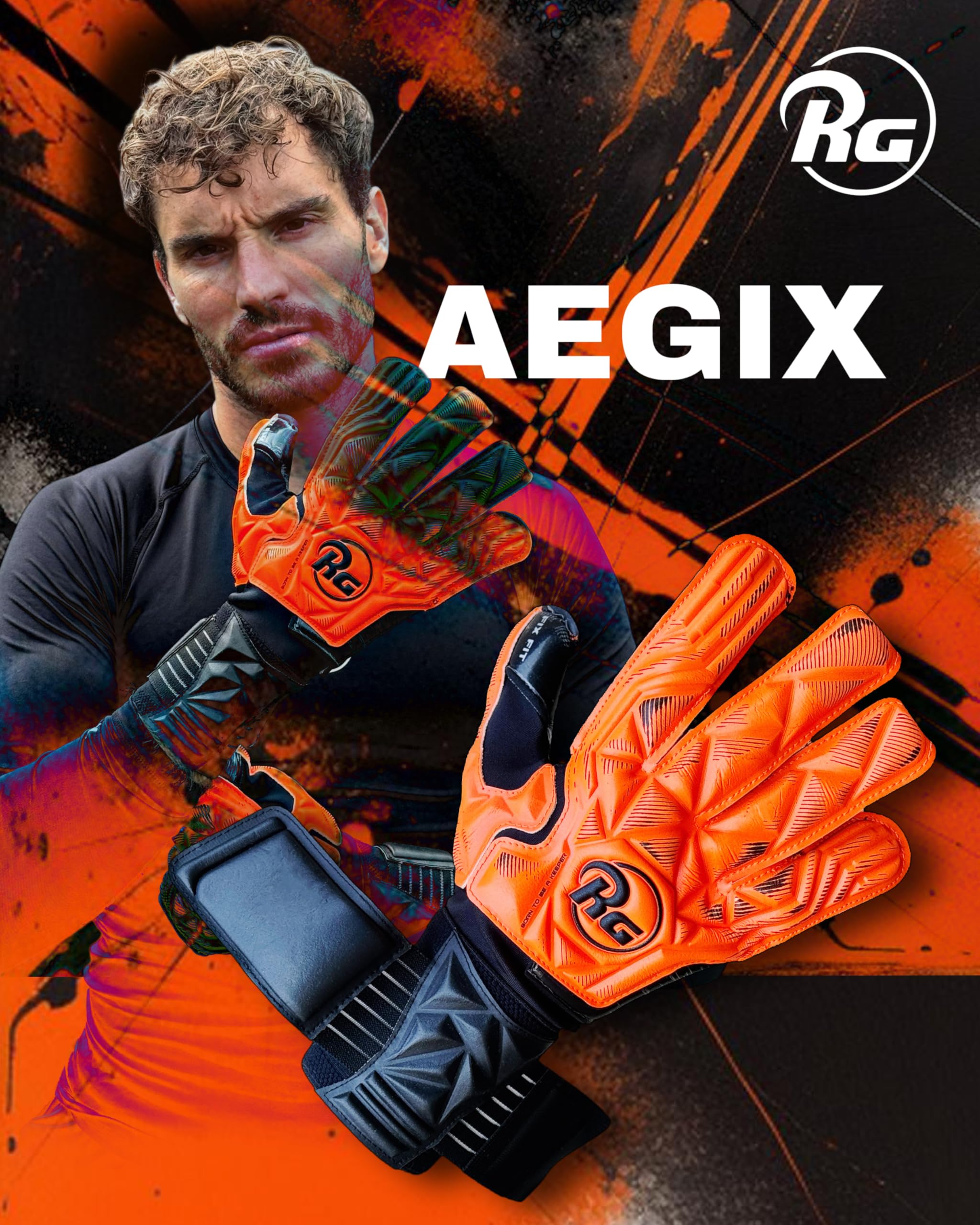 Amazon | 正規（アールジー）RG ゴールキーパー グローブ ハイモデル