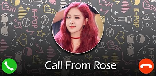Fake Video Call From Rose BLACKPINK Groupe Prank