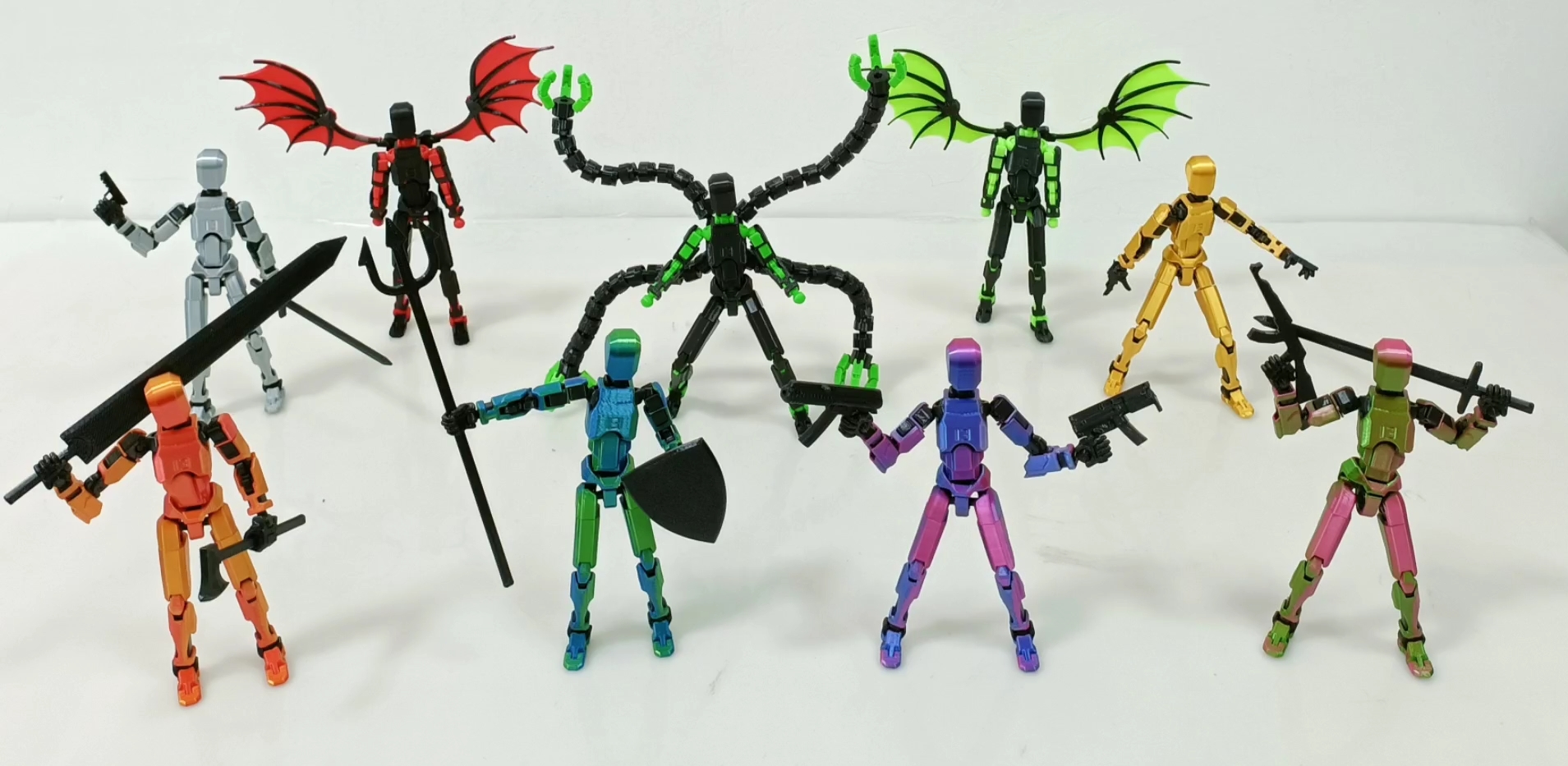 Amazon.com: Titan 13 Action Figure,Assembly Completed 3D Printed