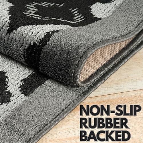 Miniatura 3 de 3 x 12 pulgadas, 39 pulgadas de ancho x 12 pies de largo, 144 pulgadas de largo, extra ancha, gran ancho, color gris oscuro, antracita, moderno,