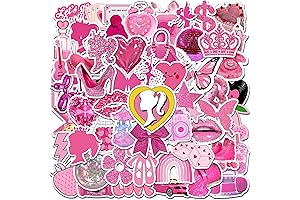 70PCS Preppy BB Princess Stickers for Accessories Laptop Water Bottle Decorations
