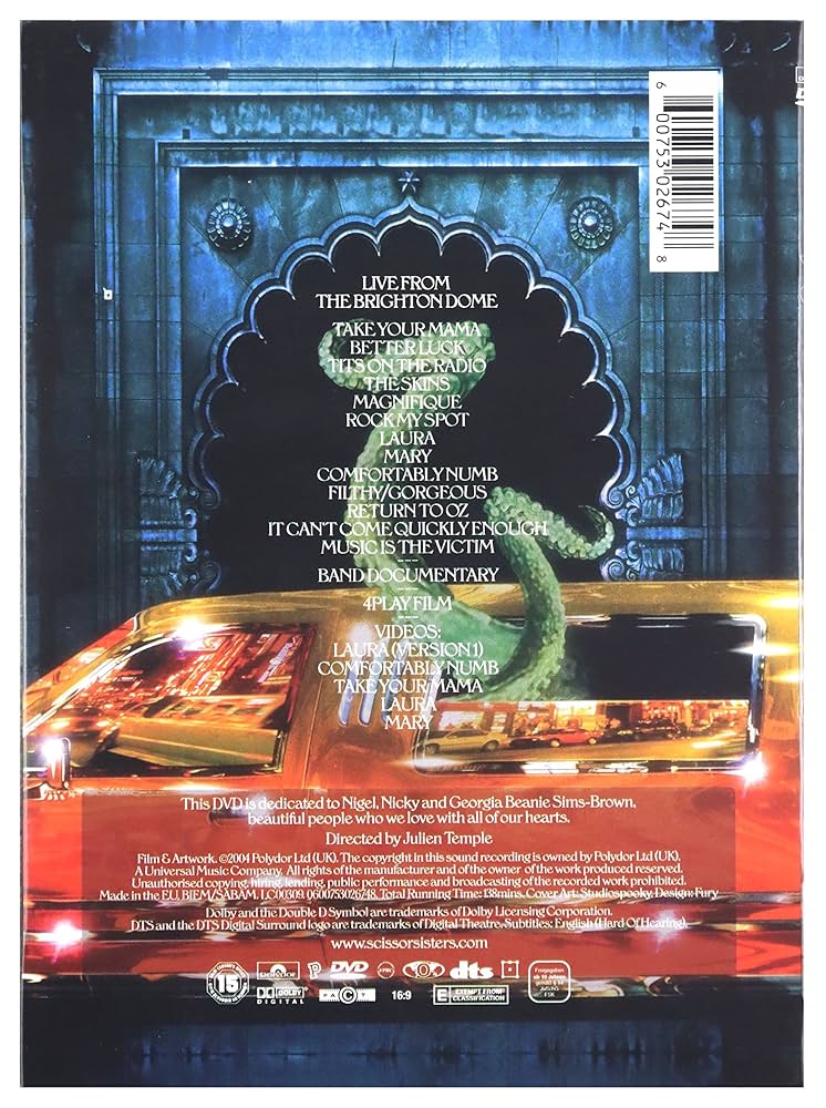 (未使用･未開封品)We Are Scissor Sisters [DVD] Amazon.co.jp: We Are Scissor Sisters [DVD] : Scissor Sisters