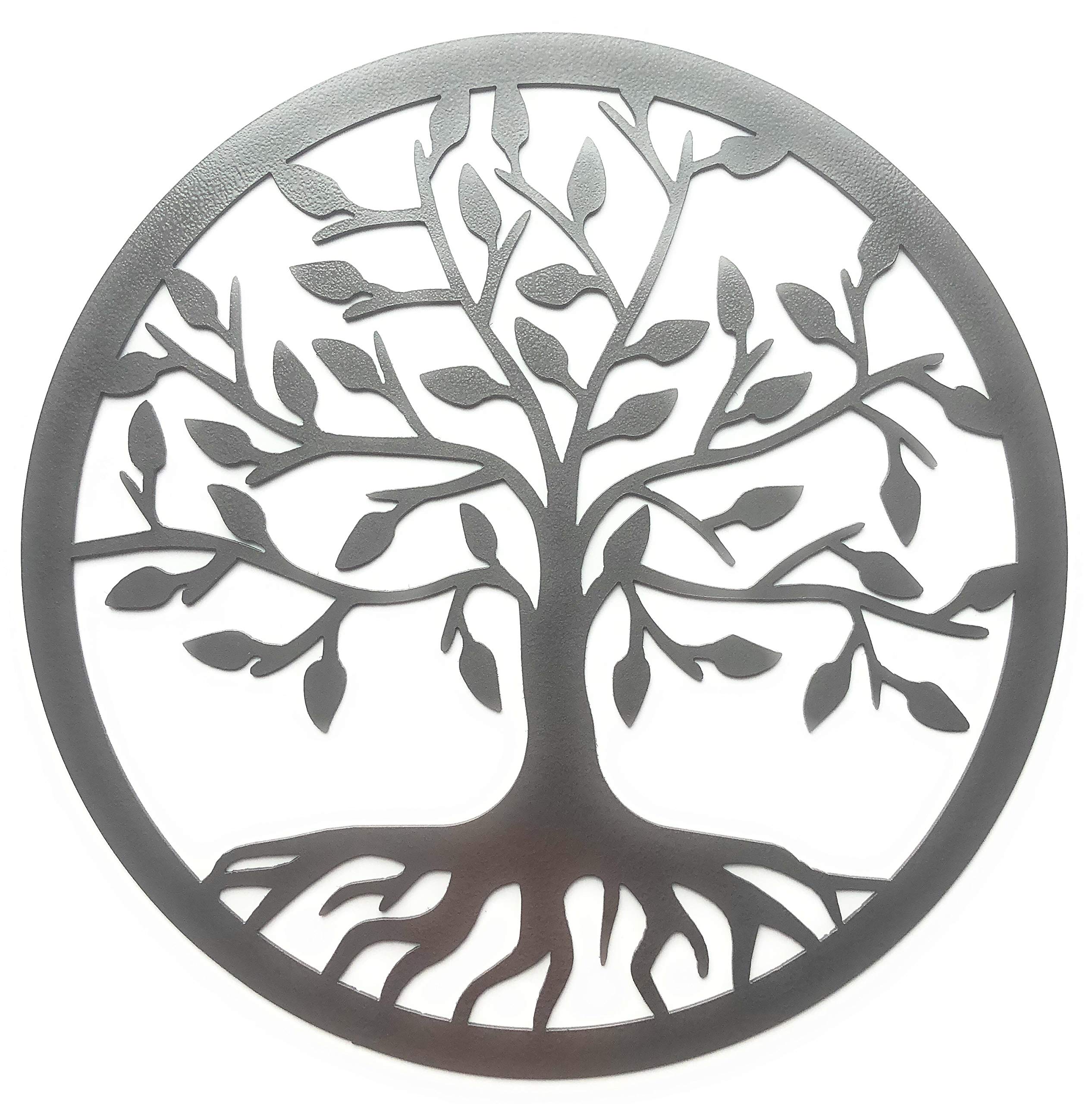 Amazon.com : Tree of Life | Metal Artwork | Wall Decoration | Indoor  Outdoor Sign | Dark Bronze Finish | Heavy Duty Design : Home & Kitchen