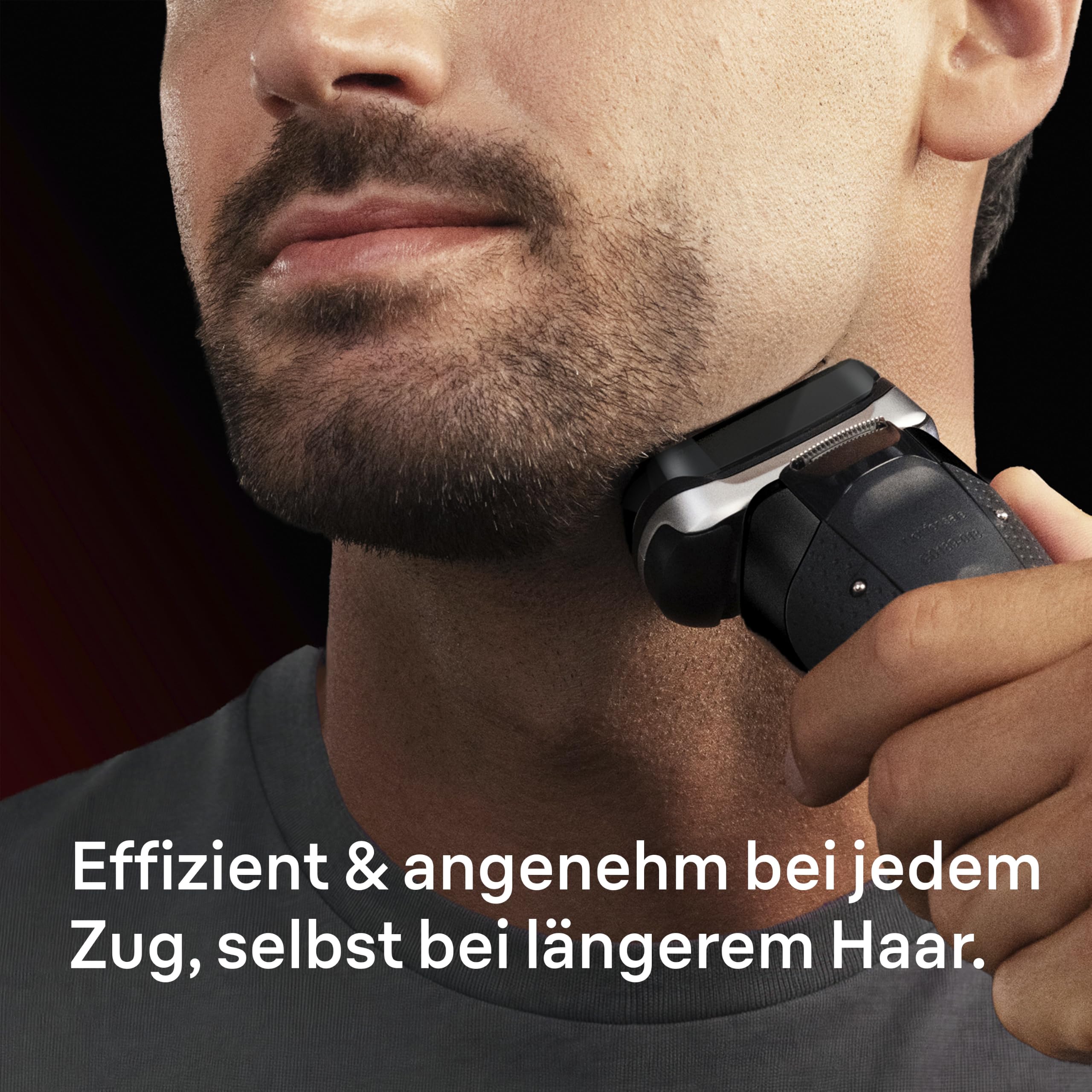 Braun Rasierer Herren Elektrisch Series 9 Sport, 9110si, Schwarz | Elektrorasierer mit 4+1 Präzisionskopf, Barttrimmer mit 60 Min. Akku, Wasserdicht, Inkl. Reiseetui Und Ladeständer