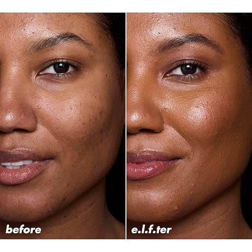 Miniatura 9 de e.l.f. Filtro líquido Halo Glow, potenciador de tez para un aspecto brillante y suave de enfoque, infundido con ácido hialurónico, vegano y libre de