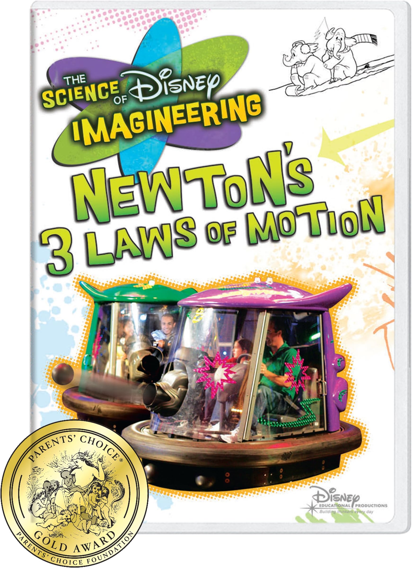 The Science of Disney Imagineering Newtons 3 Laws of Motion [Interactive DVD]