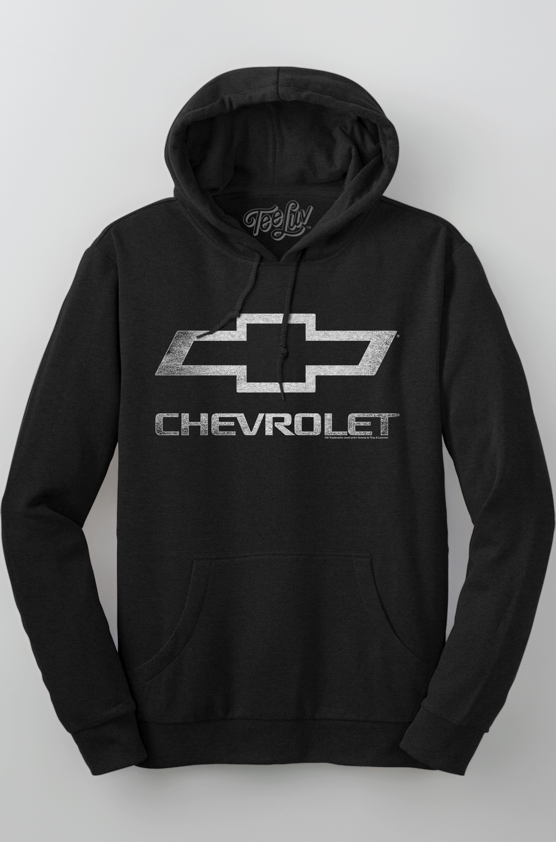 Chevrolet Logo Hoodie - Officially Licensed Chevy Hooded Sweatshirt