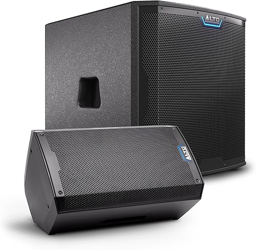 Miniatura 20 de ALTO TS410 2000 W 10" Altavoz PA amplificado con mezclador de 3 canales, transmisión Bluetooth, vinculación de altavoces inalámbricos, aplicación DSP