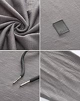 Vista 5 de Moderna sudadera deportiva de vellón con capucha, para hombres, jersey de lana unicolor sin botones.