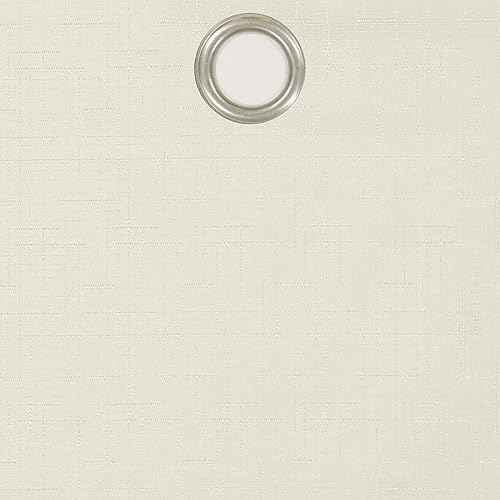 Vista 158 de ECLIPSE, Kendall - Cortinas blackout térmicas modernas con bolsillo para cortinero, cortinas para ventana de habitación o sala (1 panel), 42x84