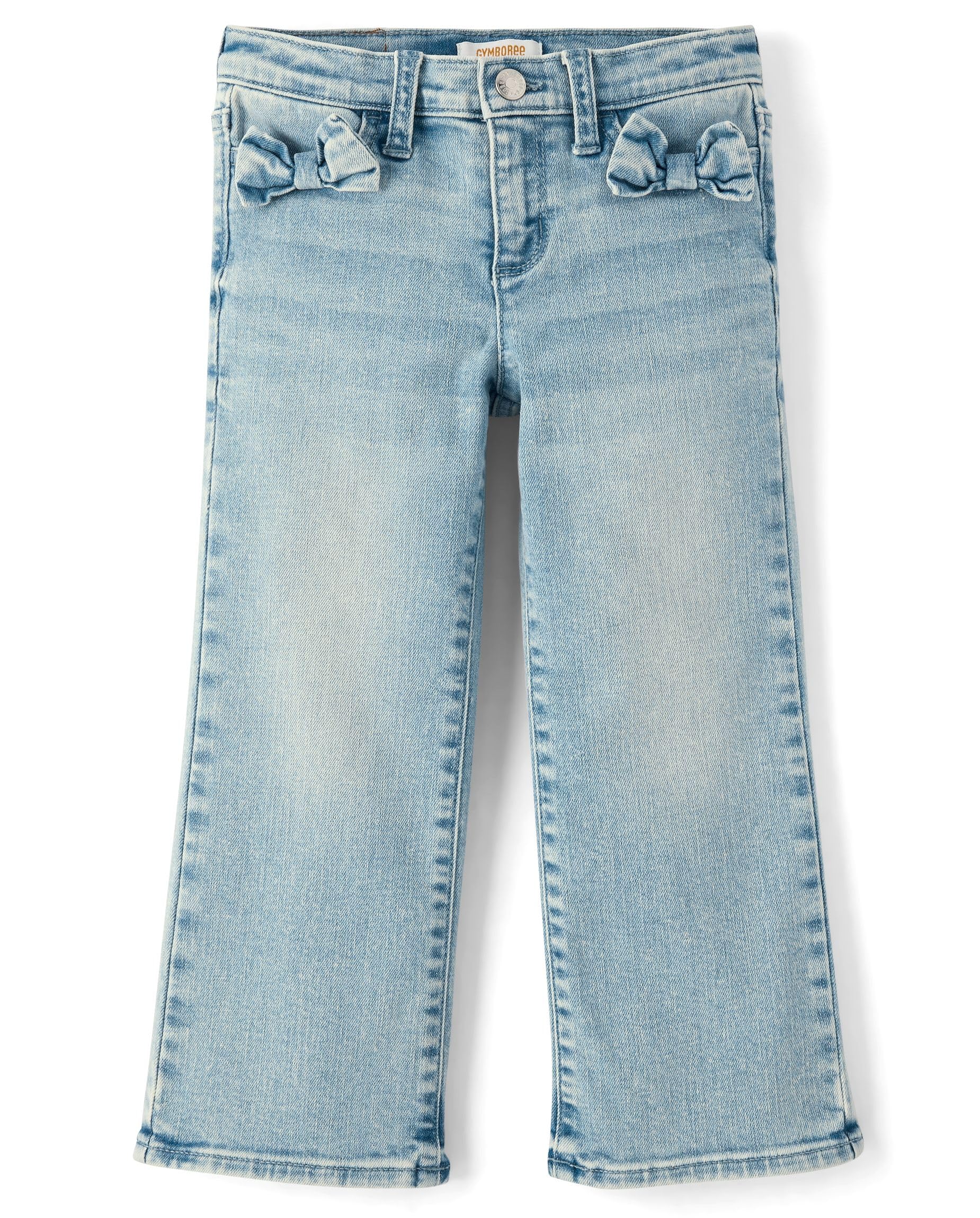 Gymboree Girls' and Toddler Wide Leg Jeans
