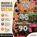 Balloonistics Silver 40-Inch Foil Number 60 Balloon - Helium or Air Fill for 60th Birthday, Anniversary, Retirement Party Decoration, Photo Booth Backdrop, Cake Table Decor gallery image