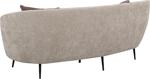 Miniatura 6 de Coaster Home Furnishings Ellorie - Juego de sofá curvado tapizado de 2 piezas, color beige