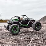 BEZGAR TB142 Voiture de télécommande - 1:14 RC Voitures pour garçons Enfants et adultes 2WD Tout-Terrains électriques hors route, 20 Km/h Jouet de camion avec deux piles rechargeables