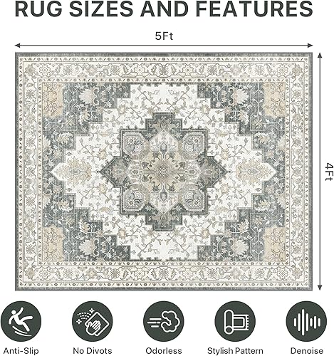 Miniatura 96 de Tapete para silla de oficina y suelo de azulejos de madera dura, para debajo del escritorio, de vinilo fino, lavable a máquina y antideslizante