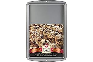 Wilton 10-1/4 in. W x 15-1/4 in. L Cookie Sheet Silver