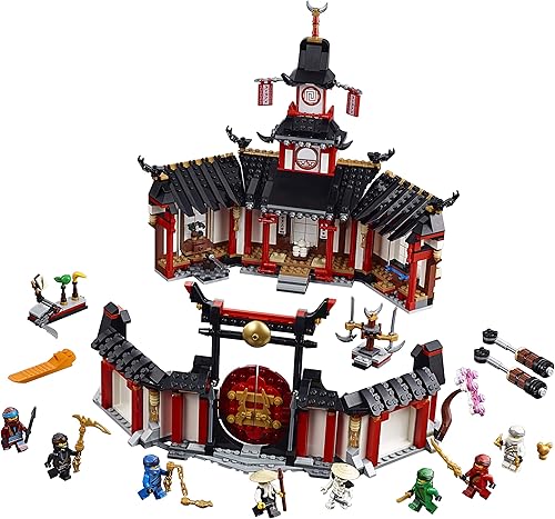 Miniatura 2 de LEGO NINJAGO Legacy Monastery of Spinjitzu 70670 Kit de construcción de juguete de batalla incluye armas de juguete Ninja y equipo de entrenamiento