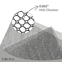 Vista 6 de DONNA Paquete de 2 redes elásticas para tejer – Red flexible de triple hélice para estilos de tejido cosido, malla suave y elástica que se adapta al