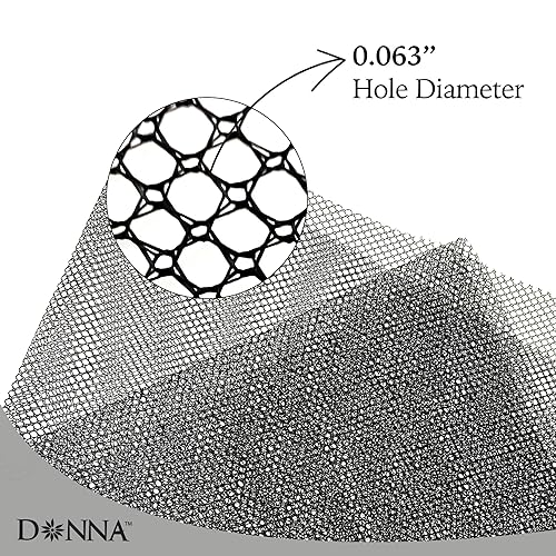 Miniatura 6 de DONNA Paquete de 2 redes elásticas para tejer  Red flexible de triple hélice para estilos de tejido cosido, malla suave y elástica que se adapta al