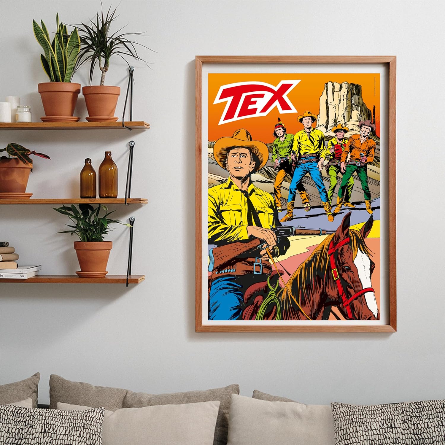 Clementoni Puzzle-Tex-1000, 39840 Comic Jigsaw Puzzle, Illustrations, Vertical, Adult Fun, Made in Italy, Colour 1000 Pieces-Tex,