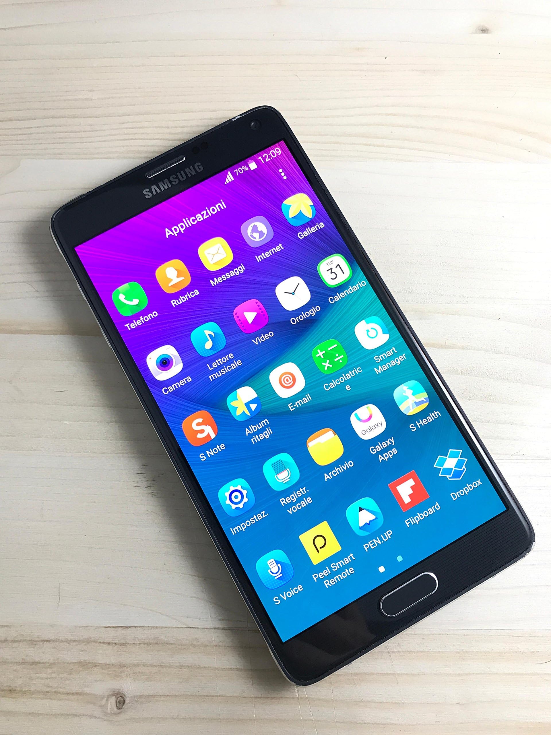 Samsung Galaxy Note 4 charcoal black – Germany