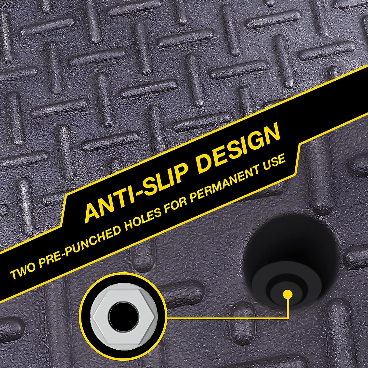 Snapklik.com : ELK Heavy Duty Rubber Curb Ramp For Driveway - Portable ...