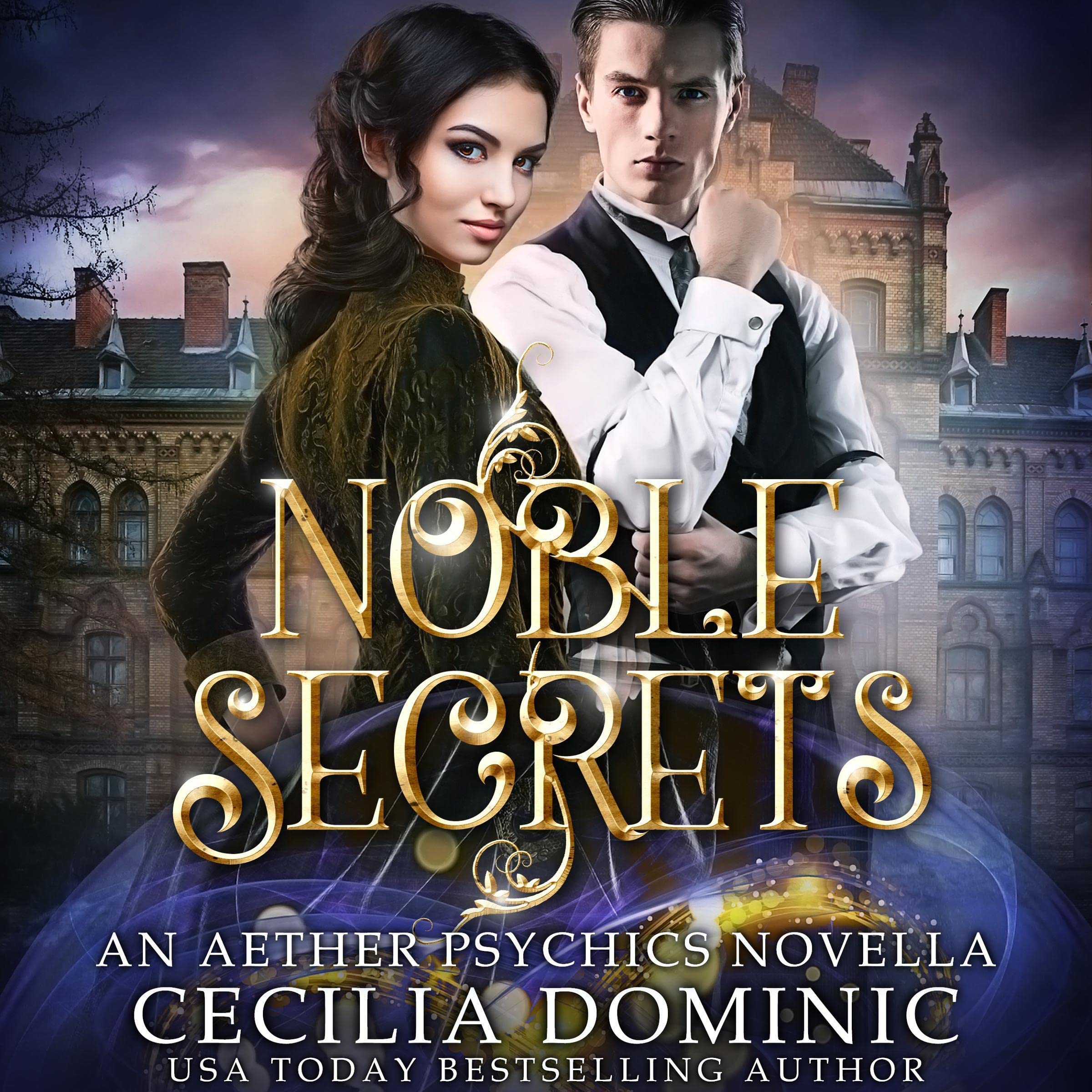 Cover art for Noble Secrets: An Aether Psychics Novella