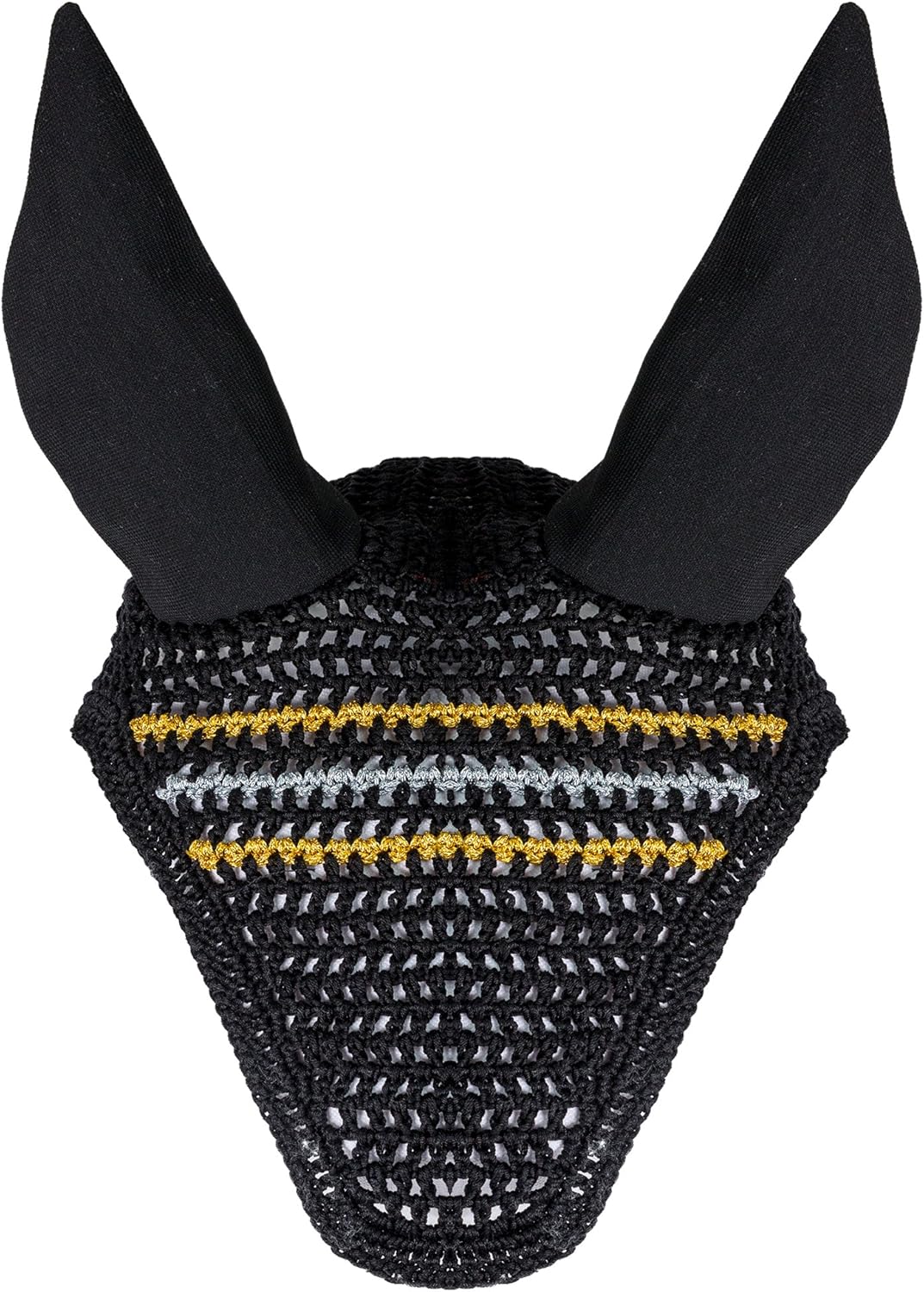 Sporty Pro Rider Horse Bonnet in Black