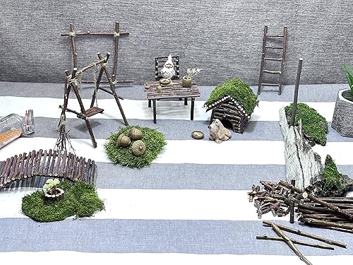 Miniatura 4 de Mini troncos de madera de 5.29 oz en paquete - Palitos de madera originales para manualidades, relleno de jarrón, tronco de madera pequeño de