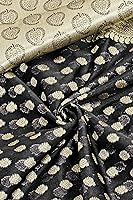 Vista 4 de Chandrakala Banarasi - Sari para mujer con blusa sin costura (1105)