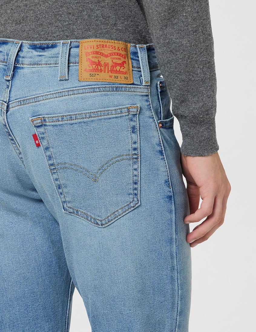 Buy Levi's Men's 517 Bootcut Light Blue Jeans at Amazon.in