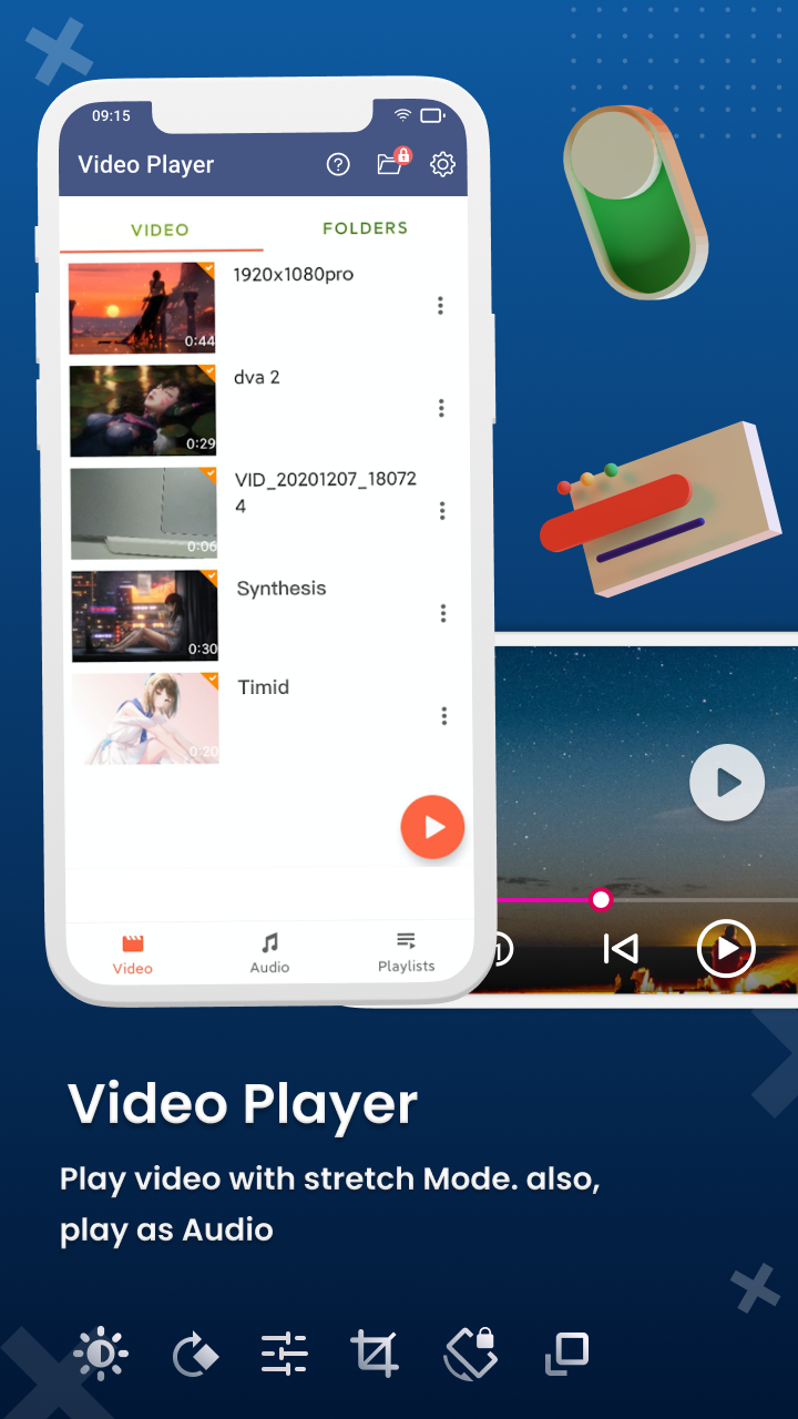 Video Player MP4 MOV AVI app su Amazon Appstore