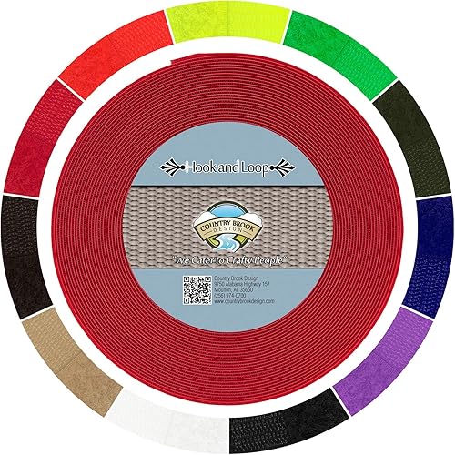 Miniatura 5 de Country Brook Design Cierre de velcro para coser no adhesivo de 2 pulgadas (beige, 50 yardas)