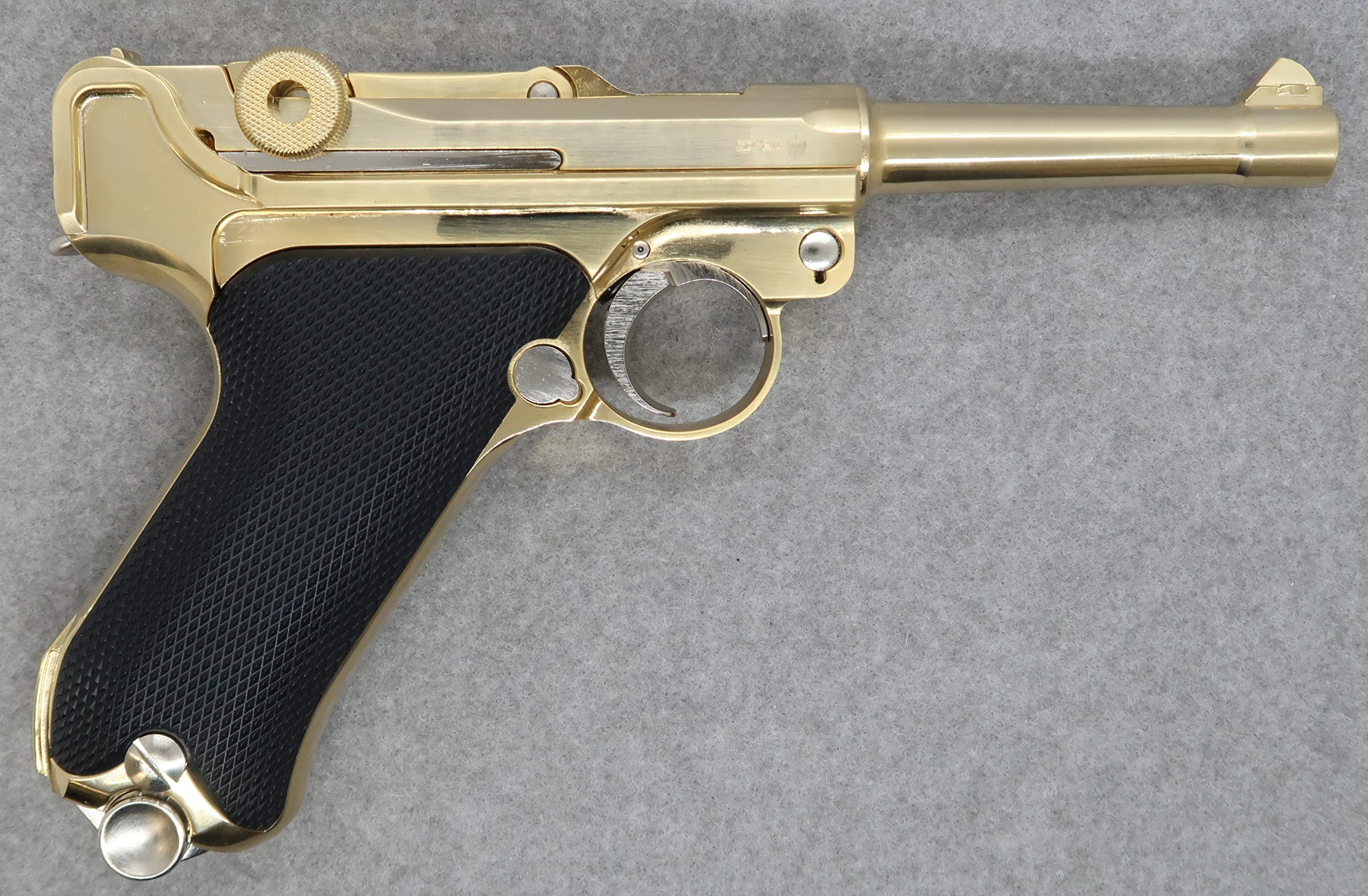 Amazon | マルシン ルガー P-08 4インチ パラベラム ブラックABS 
