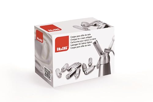 IBILI Cargas de sifon de Nata N2O 24 Unidades